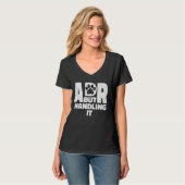Funny Veterinary ADR aber Handling It Veterinary T-Shirt (Vorderseite Vollansicht)