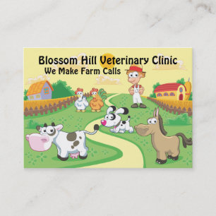 Funny Veterinary Business Card Visitenkarte