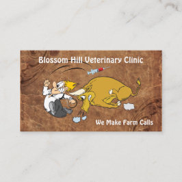 Funny Veterinary Business Card Visitenkarte