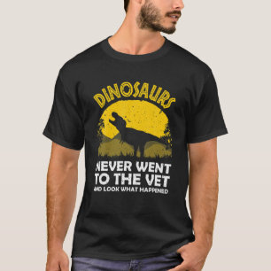 Funny Veterinary for Men Zoo Technician Tierärztin T-Shirt