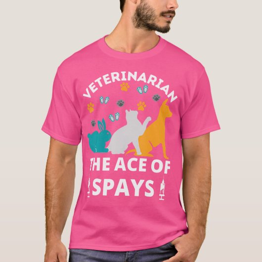 Funny Veterinary Quotes for Veterinary Spaß Ani T-Shirt (Vorderseite)