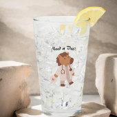 Funny Veterinary Spaß Tierpflege Zitat Glas