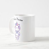 Funny Veterinary Spaß Tierpflege Zitat Kaffeetasse (Vorderseite Links)