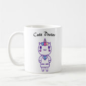 Funny Veterinary Spaß Tierpflege Zitat Kaffeetasse (Links)