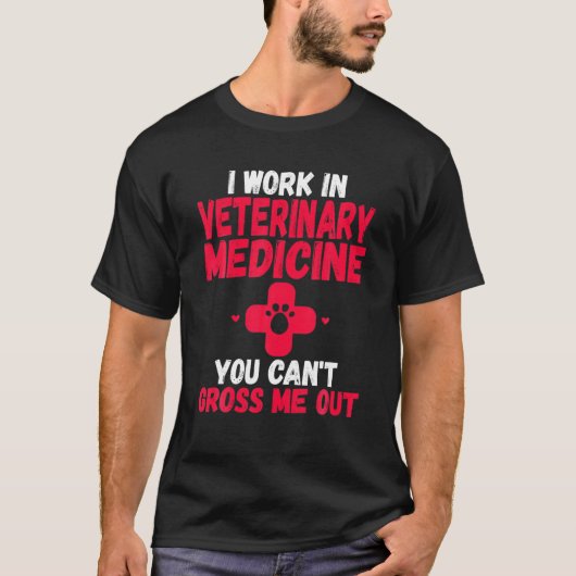 Funny Veterinary Vet Tech School Geschenk Nurse T T-Shirt (Vorderseite)