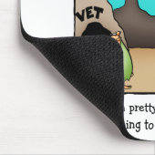 Funny Veternarian Spaß Mouse Pad Mousepad (Ecke)