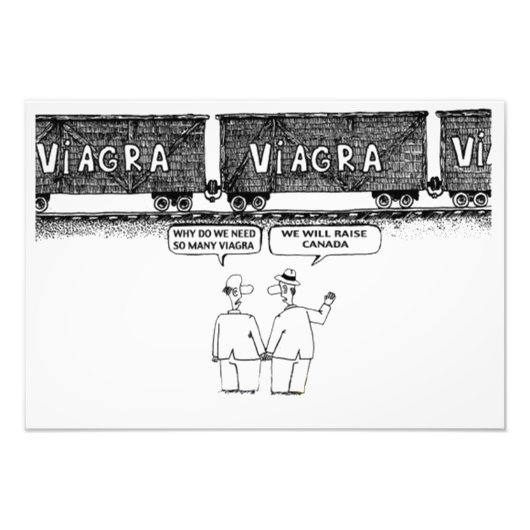 Funny "VIAGRA" Satin Foto Paper Foto Erweiterung (Vorne)