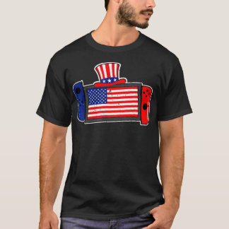 Funny Video Game 4. Juli Gamer Kids American F T-Shirt