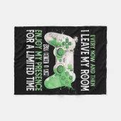 Funny Video Game Controller Gamer Geschenke für Ju Fleecedecke (Vorderseite (Horizontal))