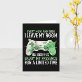 Funny Video Game Controller Gamer Geschenke für Ju Karte (Gelbe Blume)