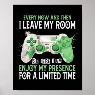 Funny Video Game Controller Gamer Geschenke für Ju Poster