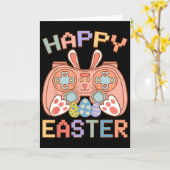 Funny Video Game Easter Bunny Gaming Controller Ga Karte (Gelbe Blume)