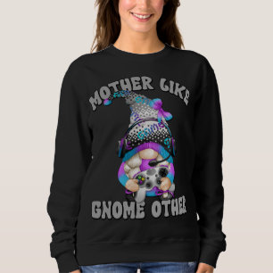 Funny Video Game Gnome Gamer Gaming Mama Sweatshirt