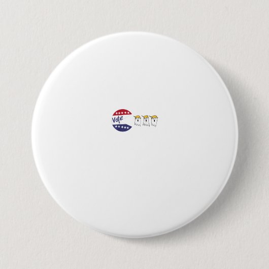 FUNNY VIDEO GAME STIMMEN FÜR TRUMP GHOST ZU ESSEN BUTTON (Vorderseite)