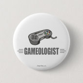 Funny Video Gamer Button (Vorderseite)
