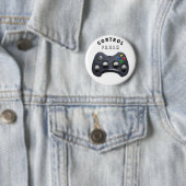 Funny Video Gamer-Geschenk Button (Beispiel)