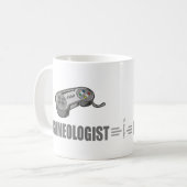 Funny Video Gamer Kaffeetasse (Vorderseite Links)