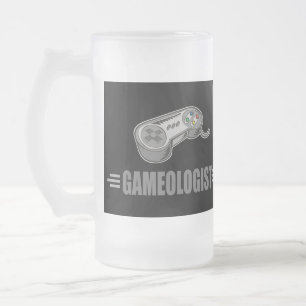 Funny Video Gamer Mattglas Bierglas