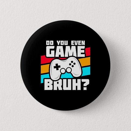 Funny Video Gamer - PC Console Gaming - Videospiel Button (Vorderseite)