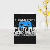 Funny Video Gamer - PC Console Gaming - Videospiel Karte (Gelbe Blume)