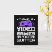 Funny Video Gamer - PC Console Gaming - Videospiel Karte (Gelbe Blume)