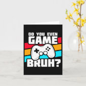Funny Video Gamer - PC Console Gaming - Videospiel Karte (Gelbe Blume)