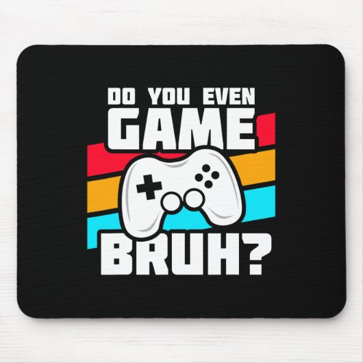 Funny Video Gamer - PC Console Gaming - Videospiel Mousepad (Vorne)