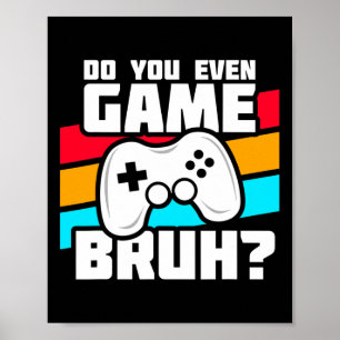 Funny Video Gamer - PC Console Gaming - Videospiel Poster