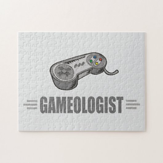 Funny Video Gamer Puzzle (Horizontal)