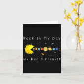 Funny Video Games Back In My Day We Had Nine Plane Karte (Gelbe Blume)