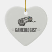 Funny Video Gaming Keramik Ornament (Hinten)