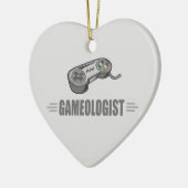 Funny Video Gaming Keramik Ornament (Links)