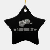 Funny Video Gaming Keramikornament (Hinten)
