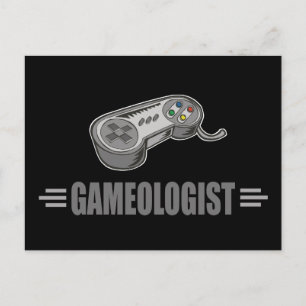 Funny Video Gaming Postkarte