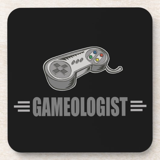 Funny Video Gaming Untersetzer (Vorderseite)