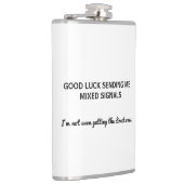 Funny Viel Glück sendet mir gemischte Signale, ben Flachmann (Rechts)