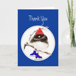 Funny, vielen Dank an die Abbildung Skaten Sport B Dankeskarte