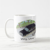 Funny Viking Beerdigung Tasse (Links)