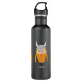 Funny Viking Personalisiert Edelstahlflasche (Vorderseite)