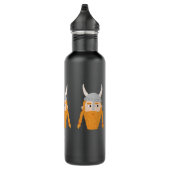 Funny Viking Personalisiert Edelstahlflasche (Rechts)