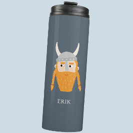 Funny Viking Personalisiert Thermosbecher