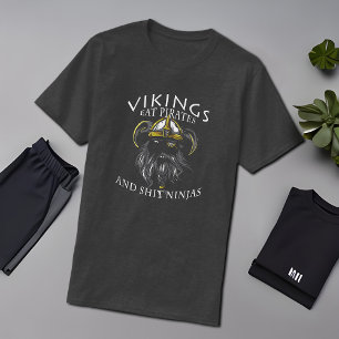 Funny Viking Warrior Skandinavier Spaß Valhalla T-Shirt