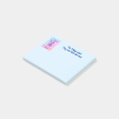 Funny Village Idiot Post-it Klebezettel (angewinkelt)