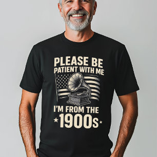 Funny Vintag 1900s Gramophon T-Shirt