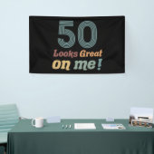 Funny Vintag 50. Geburtstag Banner (Messeveranstaltung)