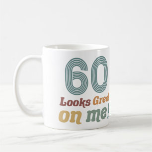 Funny Vintag 60. Geburtstag Kaffeetasse