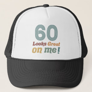 Funny Vintag 60. Geburtstag Truckerkappe