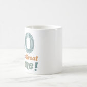 Funny Vintag 80. Geburtstag Kaffeetasse (Mittel)