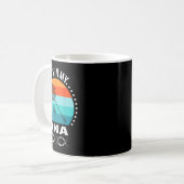 Funny Vintag Badminton Shuttle Badminton Player S Kaffeetasse (Vorderseite Links)