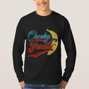 Funny Vintag Banana Sonnenbrille Cheeky Fruit Gift T-Shirt